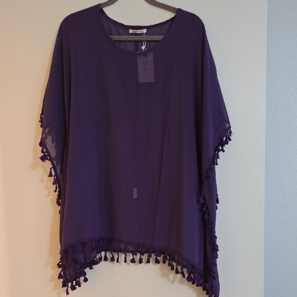 Adreamly Other - Purple Women's Swim Coverup
